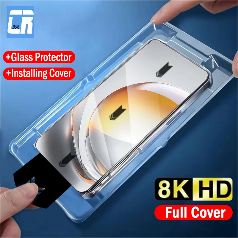 

1-2 шт., без пыли, простая установка, защитная пленка для экрана для ZTE nubia Z80 Ultra Z70 Z60, закаленное стекло для nubia RedMagic 11 pro+