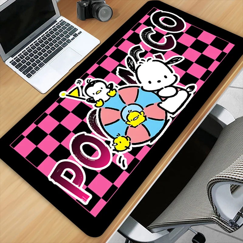 Large Mousepad XXL Pochacco Pad Keyboard Gaming Accessories Mouse Mats Game Office Computer Desk Mat  placemats for table