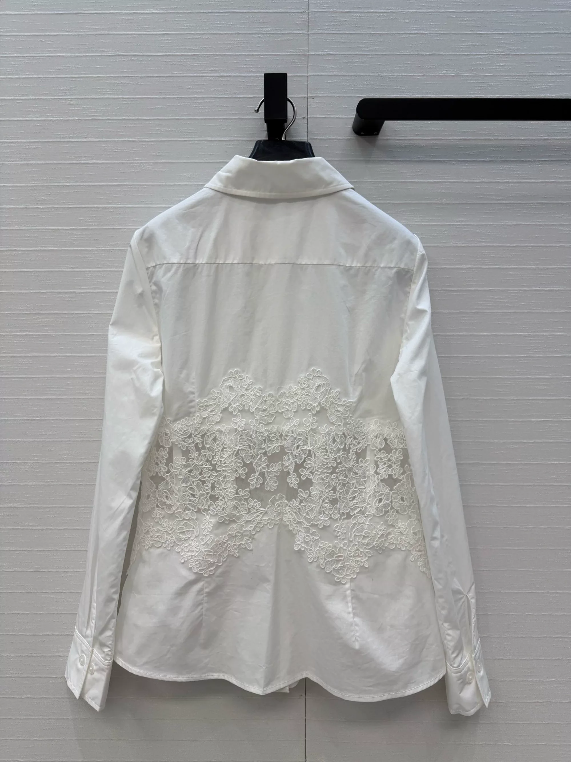  Chemise rayée blanche de lux - Silk Blouse avis et prix