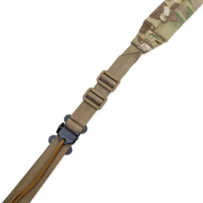 Three Point Gun Strap Adjustable Durable Tactical Bungee Sling Swivels Airsoft Hunting Accessories Gun Strap Air Rifle