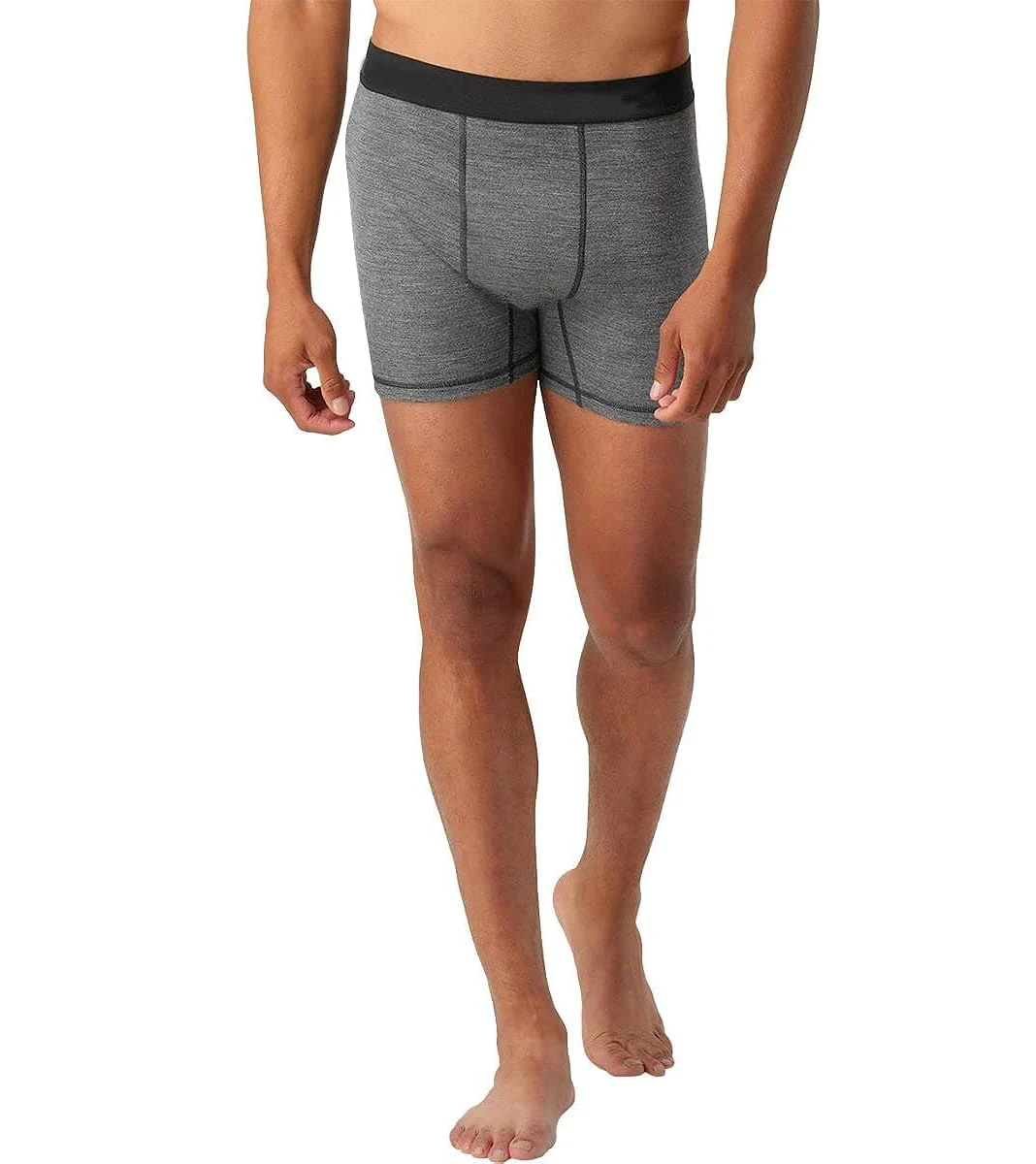 Bóxer de lana merina para hombre, ropa interior suave, transpirable, absorbe la humedad, 87%