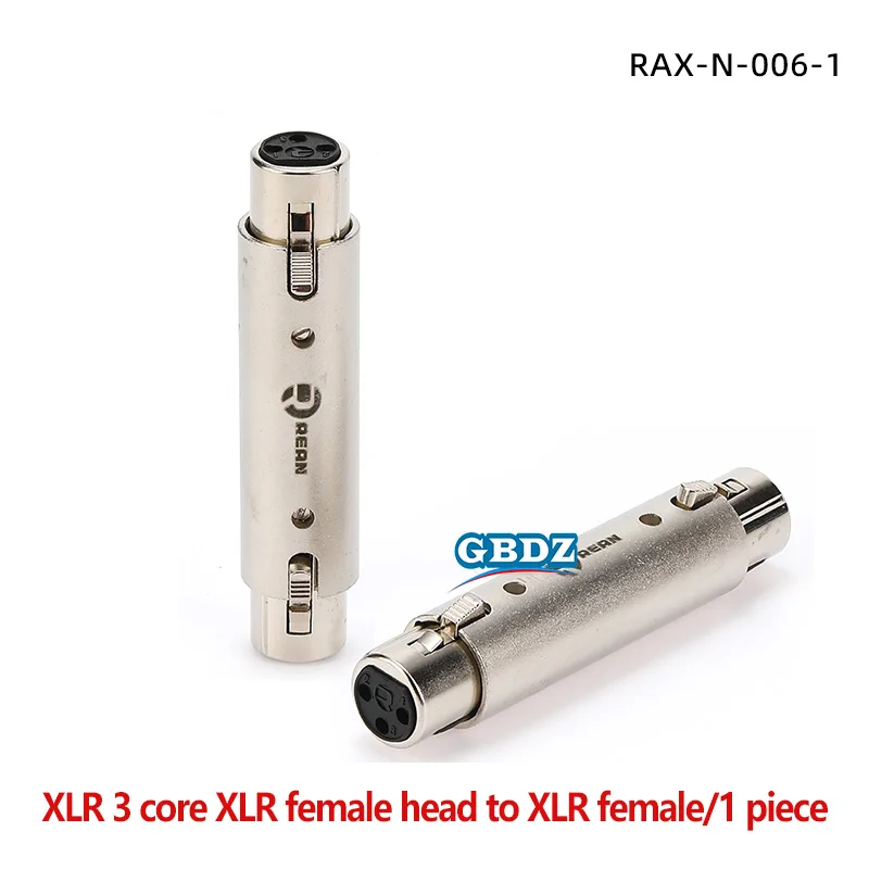 3-Pin XLR Buchse auf Buchse mit Verriegelung Metall XLR-Koppler-Adapter Stecker auf Stecker Audio-Konverter Symmetrischer Signalverbinder – Detail 8