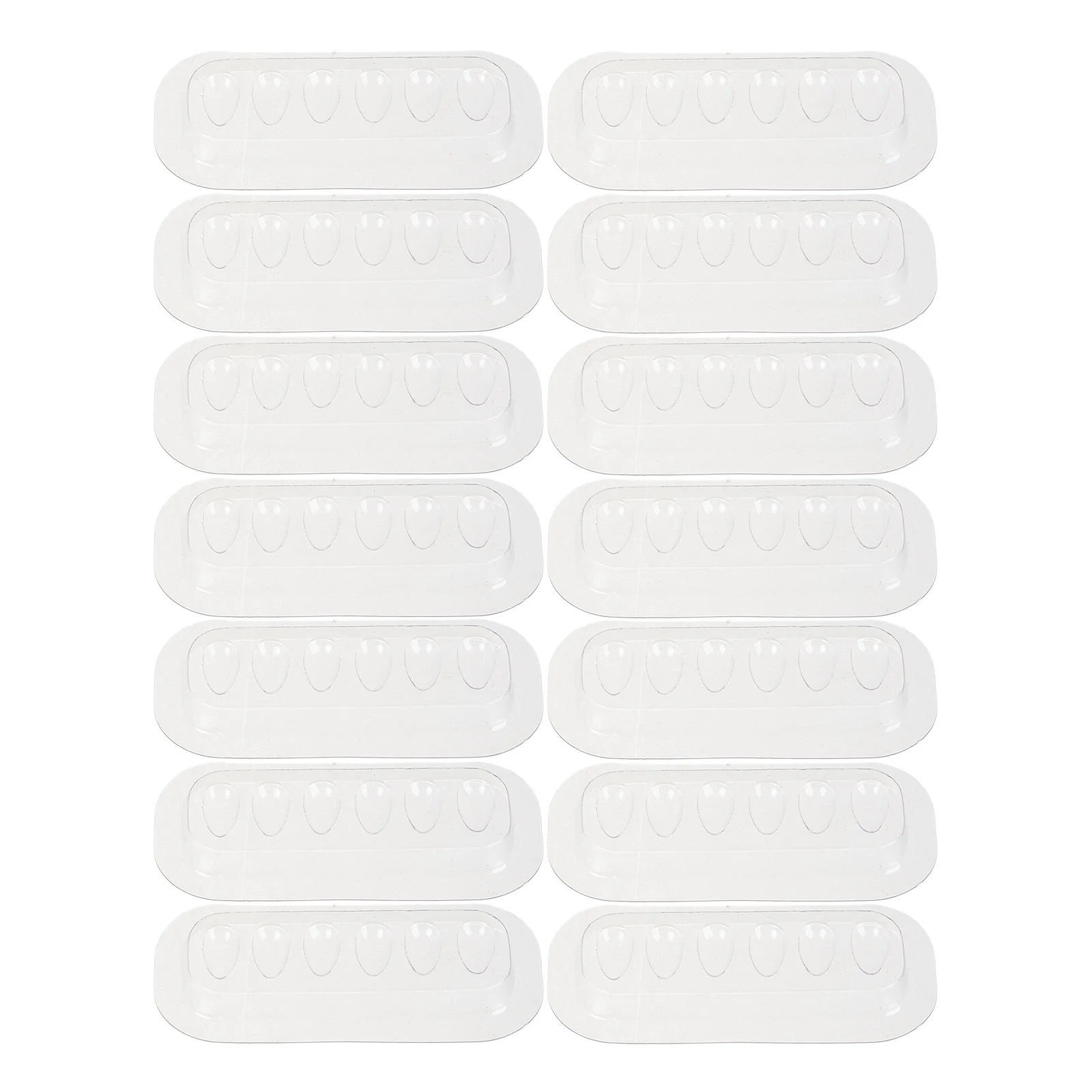 

100Pcs Lash Extension Glue Cup Holders Plastic Trays for False Eyelashes Adhesive Storage Lash Artist Supplies