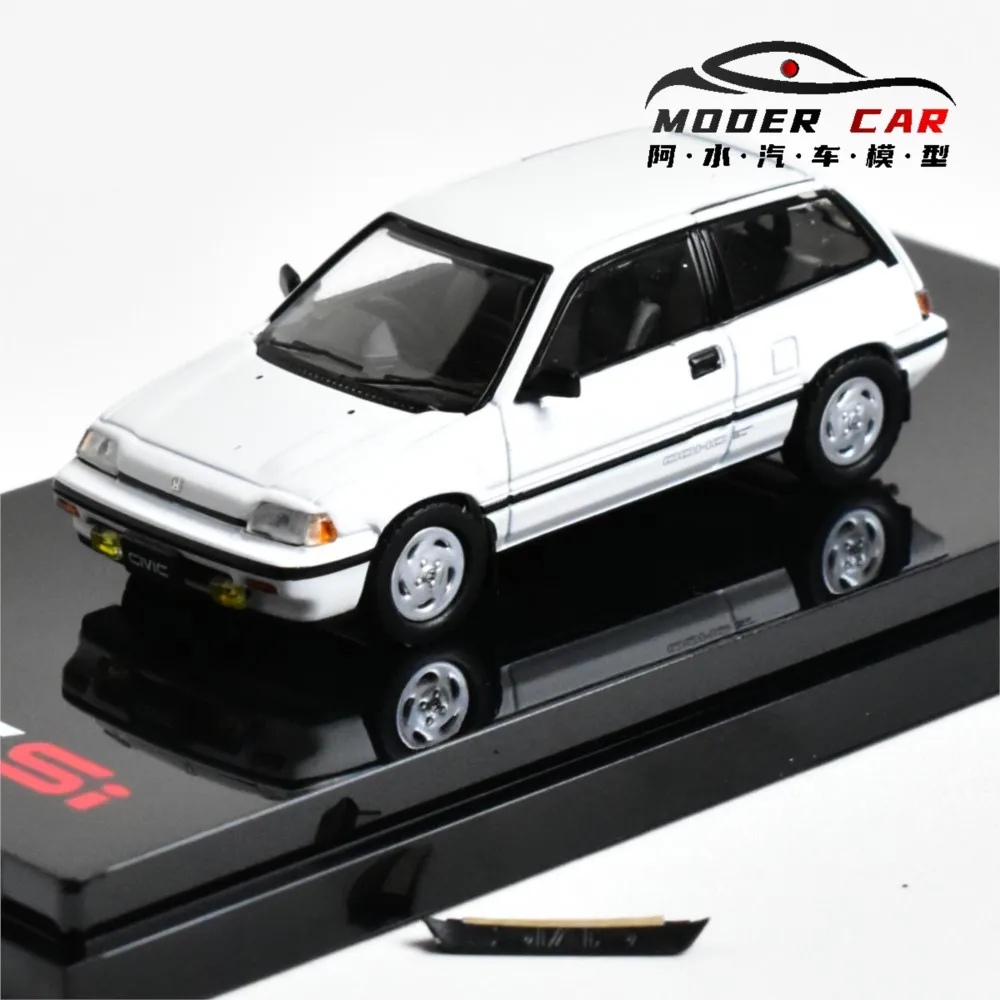 HOBBY JAPÓN 1:64 Colección CIVIC Si 1984 Coche modelo fundido a presión