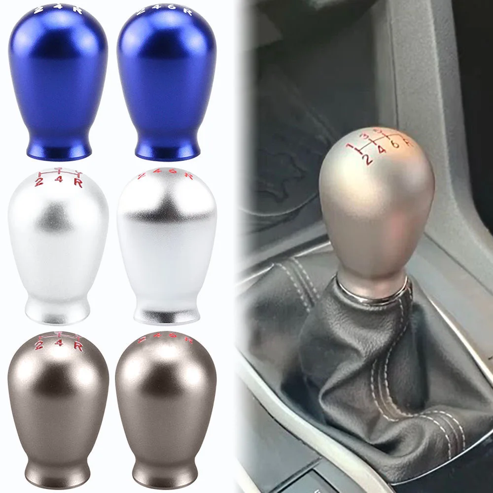 

Universal 5 Speed Car AT MT Gear Shift Knob Aluminum Shifter Lever Fit For Honda Toyota Nissan Mitsubishi Ford