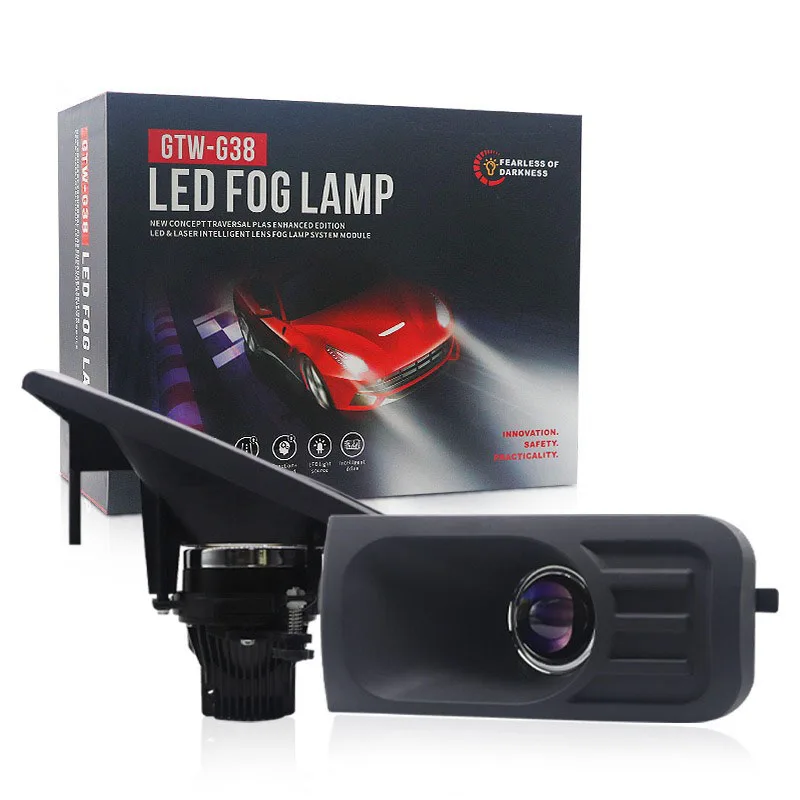 

3 Inch Bi LED Fog Light Projector Lens 12V 30W 3000K 4300K 6000K for Toyota Land Cruiser 2008 2009 2010 2011