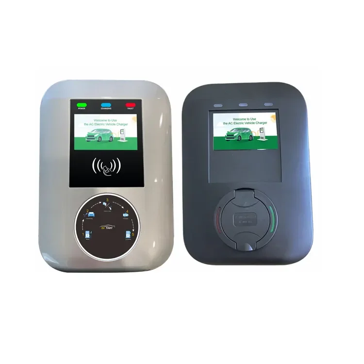 نوع 2 محطة شحن كهربائية سريعة ، شاحن سيارة EV ، نوع 2 ، 3 المرحلة ، 7kW ، 22kW ، مصنع الصانع