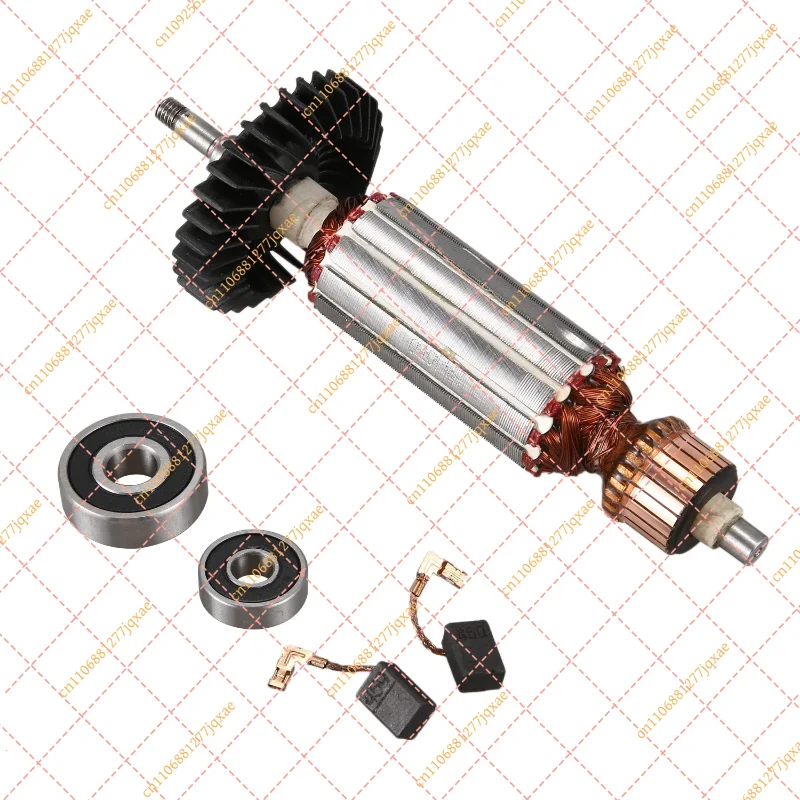 AC 220-240V Armature Anchor Engine Rotor for GA5030 GA4530 GA4030 GA5034 PJ7000 GA4030R GA4034 Replacement