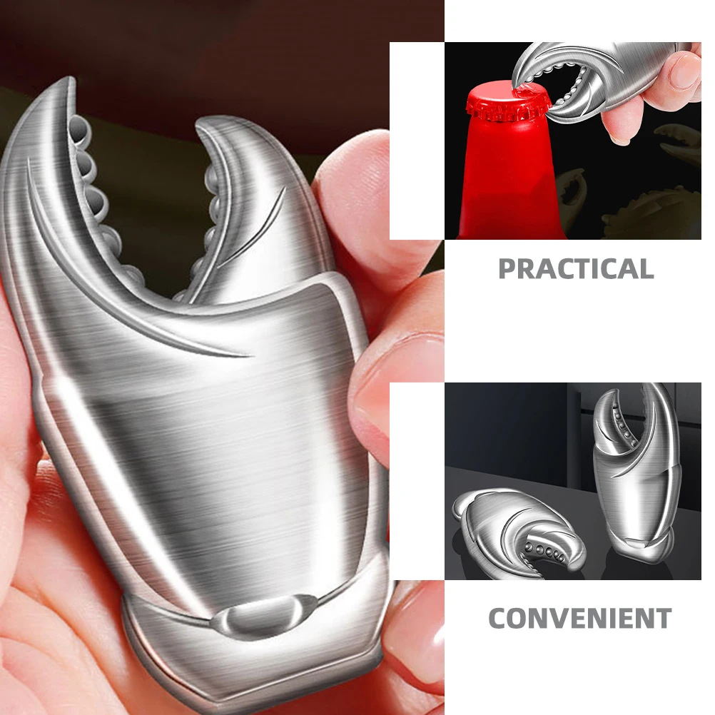 

Stainless Steel Bottle Multi Function Can Cap Household Portable Compact Wear Resistant Easy Use Ergonomic Design Creative