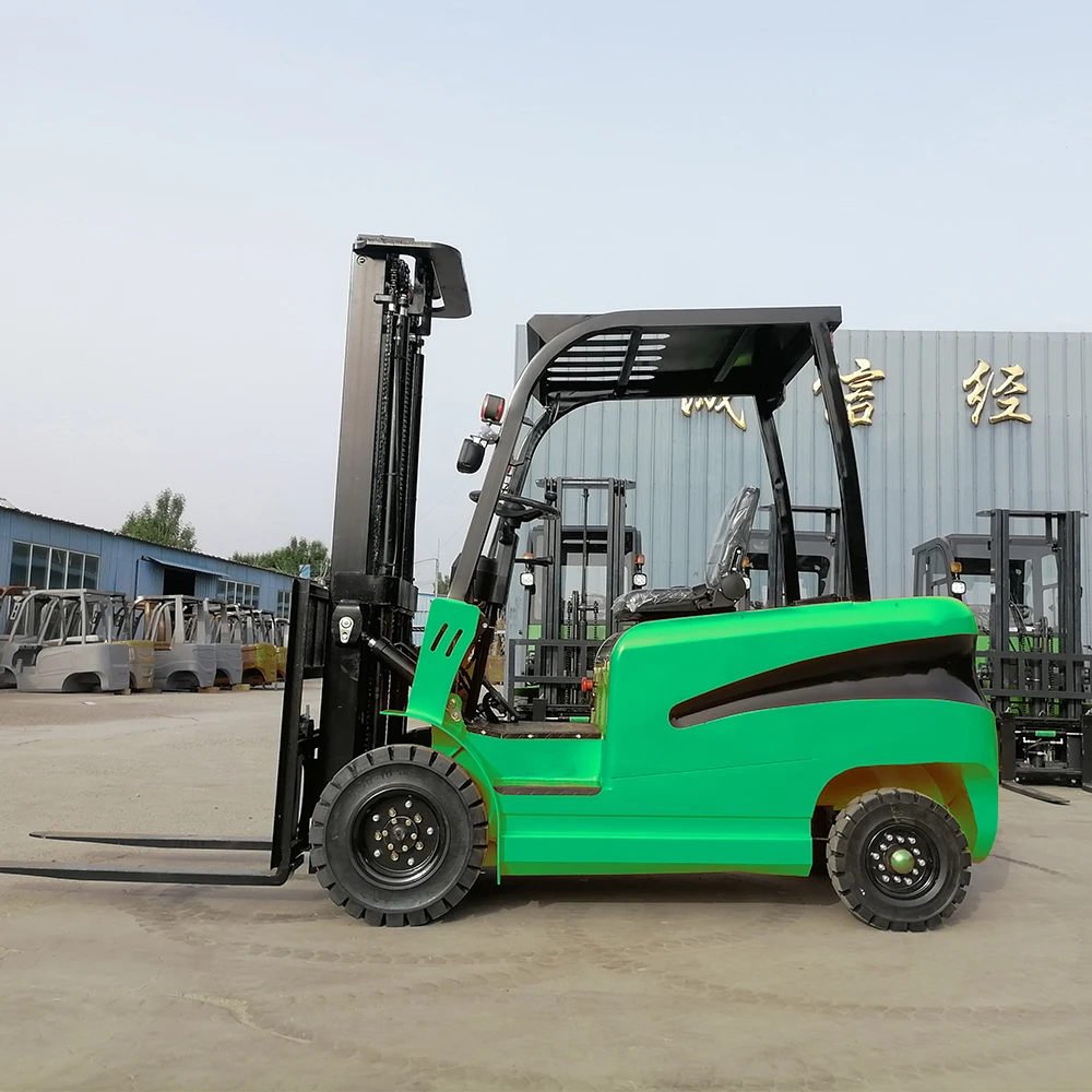 China factory mini counterbalance forklift 1.5 tons 2 tons electric pallet forklift off-road forklift for sale