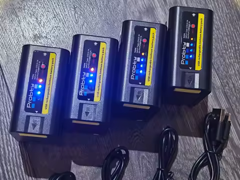 New 6800mAh power bank NP F770 780 F750 F730 Battery LED Power for Sony NP F960 F970 NP-F550 CCD-SC55 TR917 CCD-TRV58 V1J z1