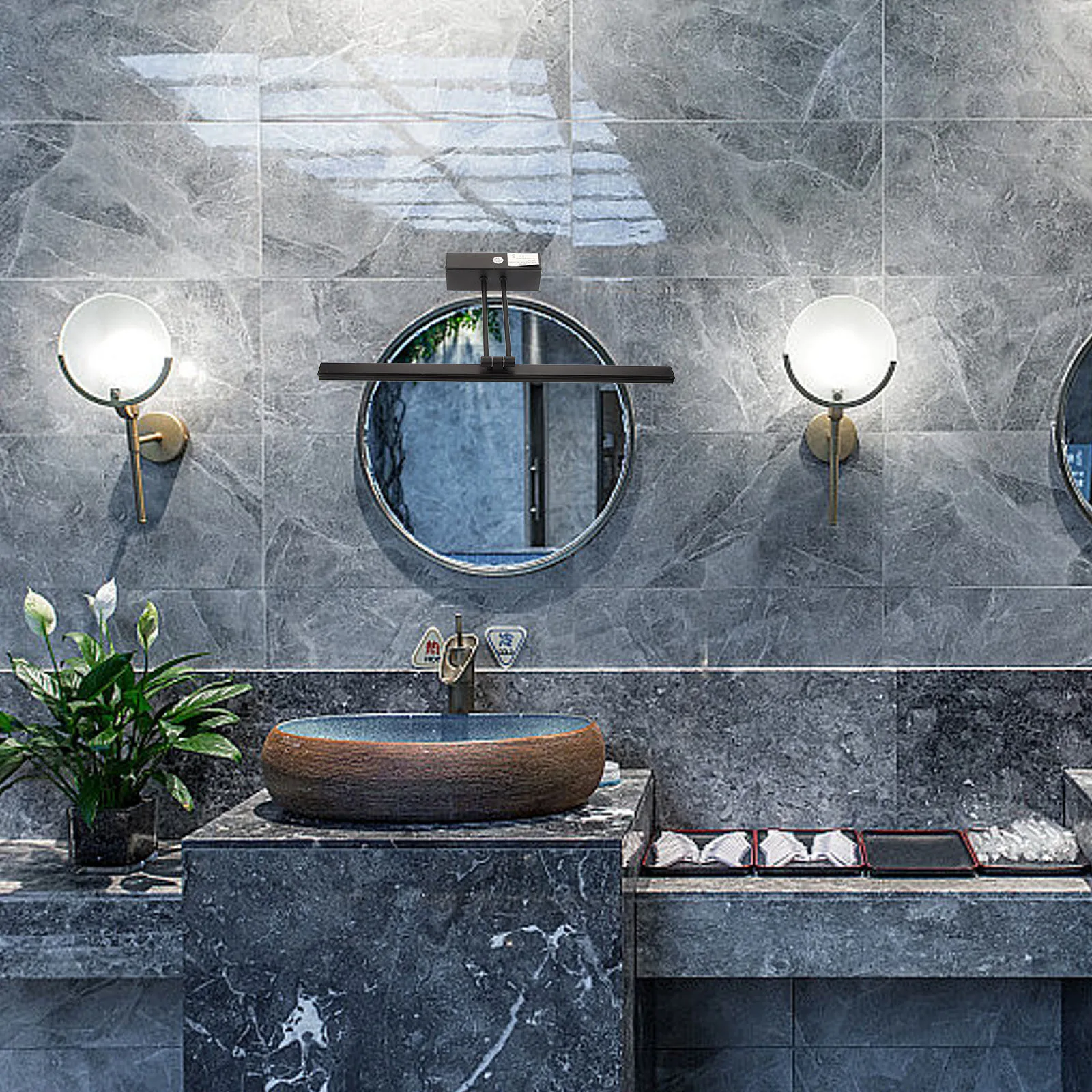 

1Set LED Vanity Mirror Light Modern Aluminum Bathroom Wall Lamp Easy Install Over Mirror Lights Energy Saving Vanity Decor