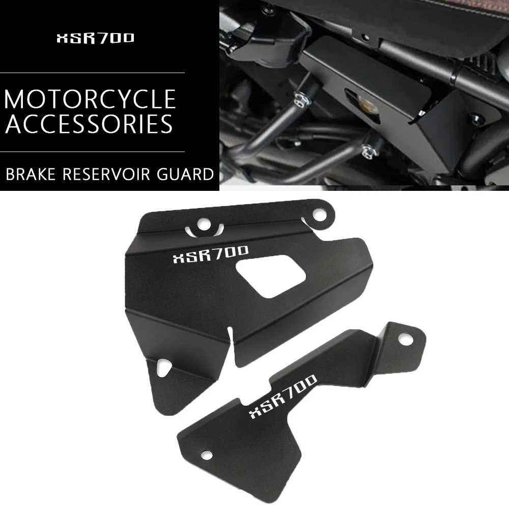 XSR700 2024 Side Panel Frame Cover Brake Reservoir Guard Protector For Yamaha XSR 700 2019 2020 2021 2022 Motorcycle Accessories