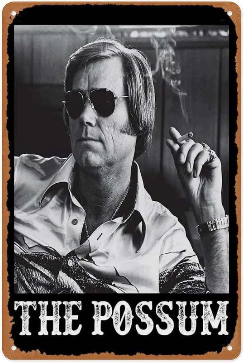 Iconic Musician Tribute Metal Sign - George Jones - 8x12 Inch Retro Music Wall Art | Studio Quality Decor for Audiophiles