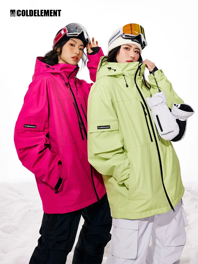 

Winter Outdoor Snowboard Ski Suits, 3L Jackets, Windproof And Waterproof Men'S And Women'S Tops, Warm Ski Windbreakers