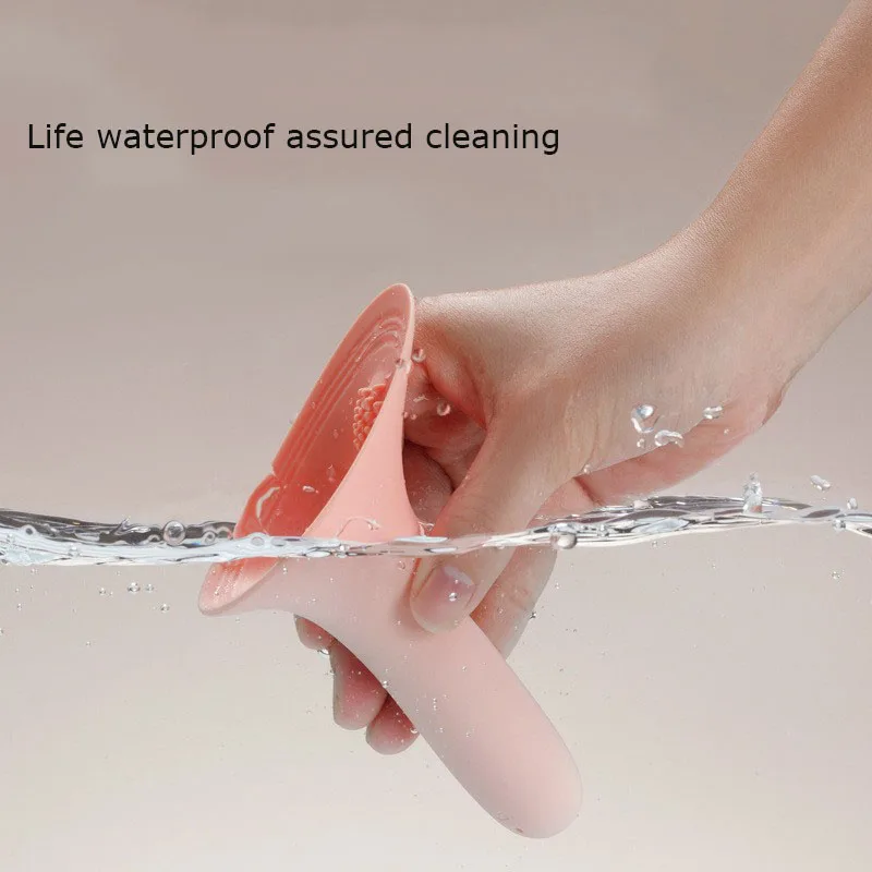 لعبة جنسية صغيرة البظر للنساء هزاز لعق اللسان للنساء G بقعة محفز البظر قابلة للشحن الحلمة الإناث الاستمناء