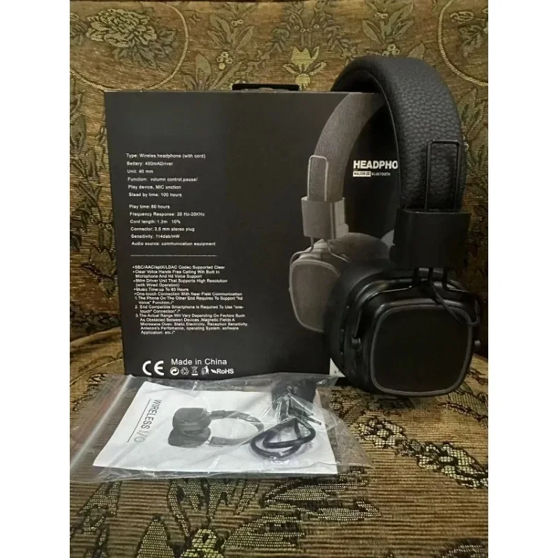 

The new Major IV fourth generation head mounted true wireless Bluetooth earphones are suitable for Marshall subwoofers