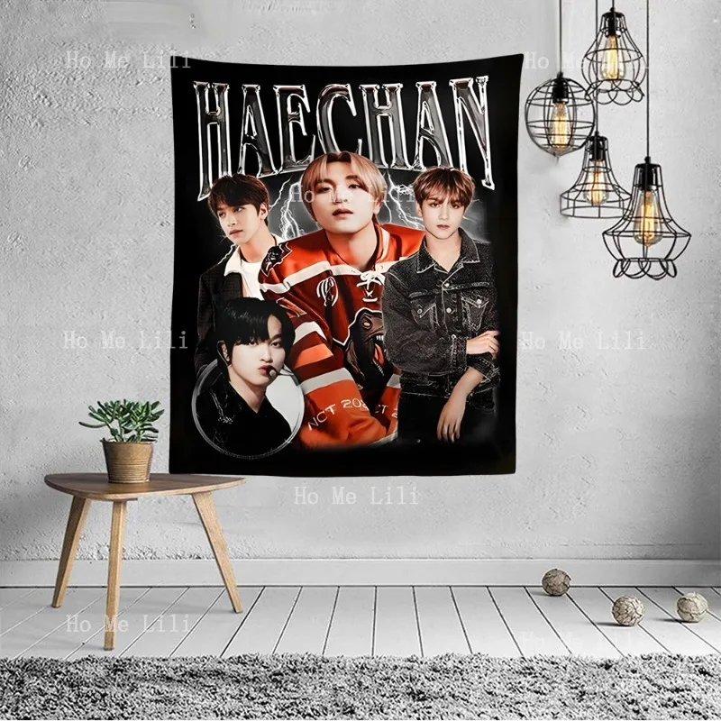 Nct 127 Haechan Ретро 90-х гобелен настенный для спальни гостиной современный дизайн