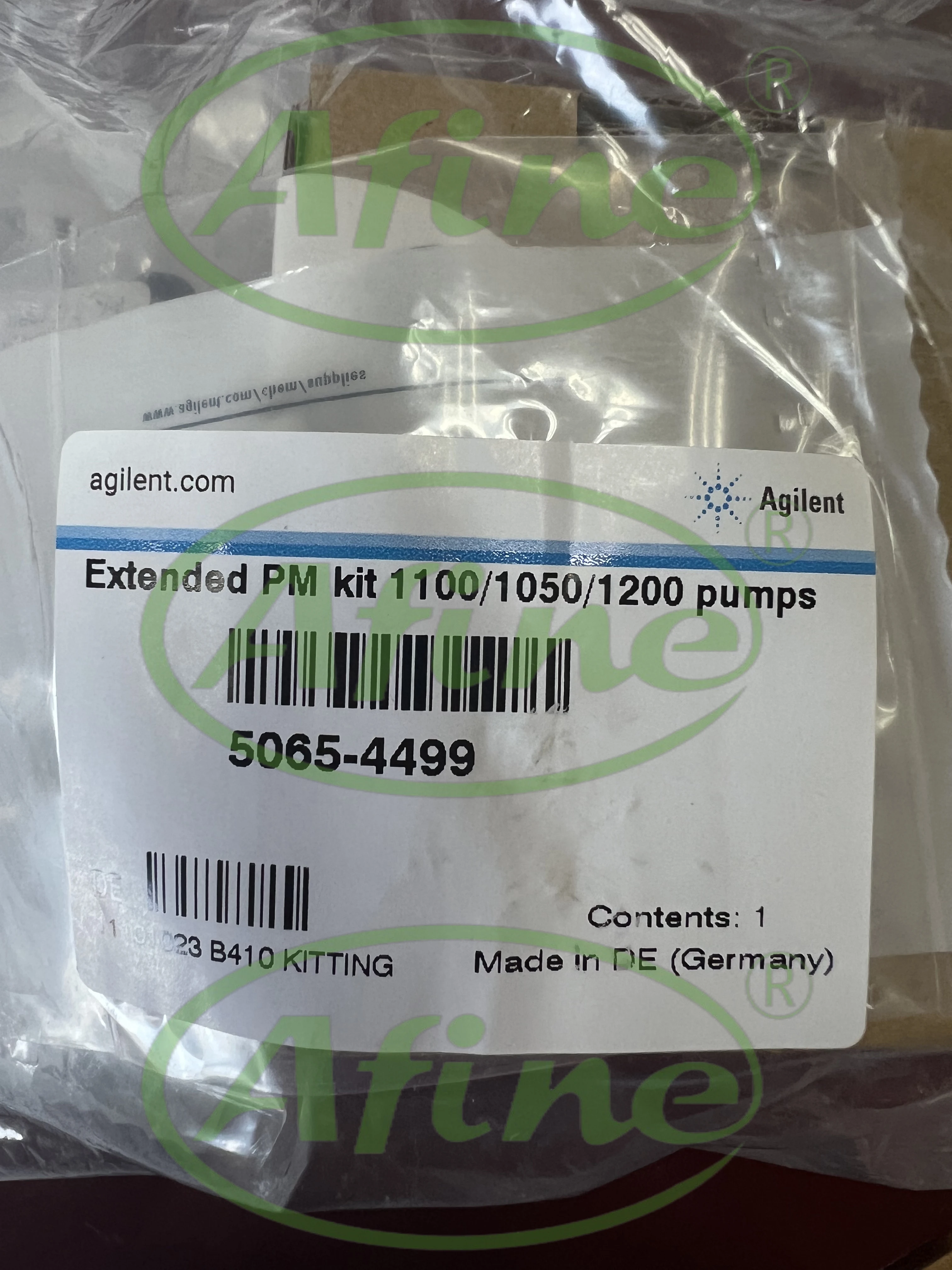 AFINE-Kit d'entretien préventif Agilent 5065-4499 arc-en-ciel, pour pompes 1200/1100/1050