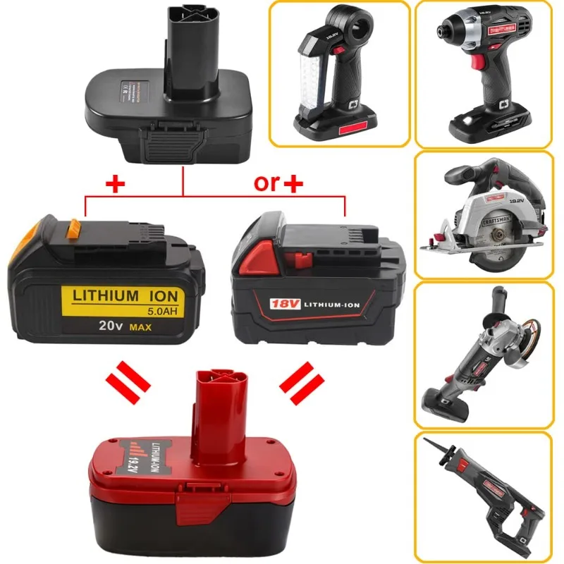 USB Battery Adapter For 20v And 18V Battery