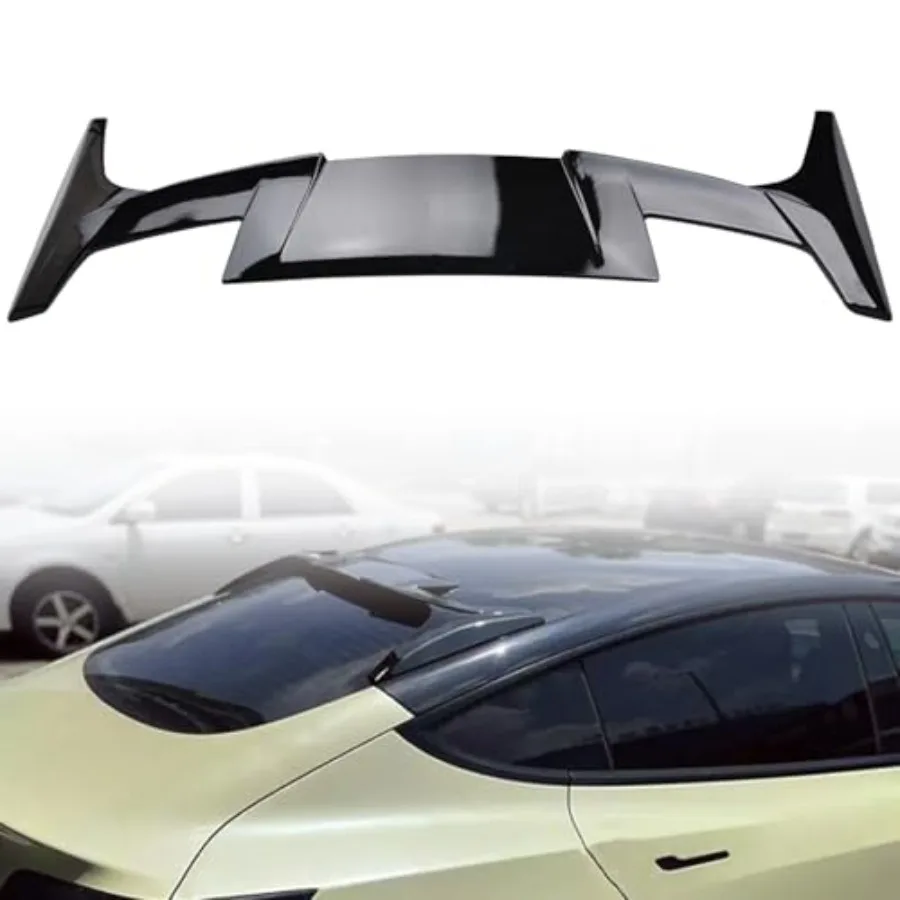 

Gloss Black Rear Window Roof Spoiler for Tesla Model Y 2021 2022 2023 Enhances Aerodynamics and Sporty Appearance in SUVs Impro