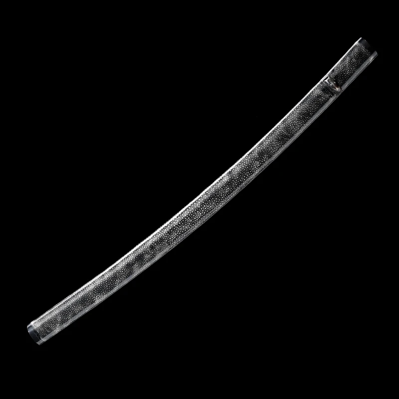 Can Custom Saya-Japanese Sword Sheath, Genuine Same Full Wrapped, Buffalo Horns, Katana Sword Scabbard, Wooden Sheath
