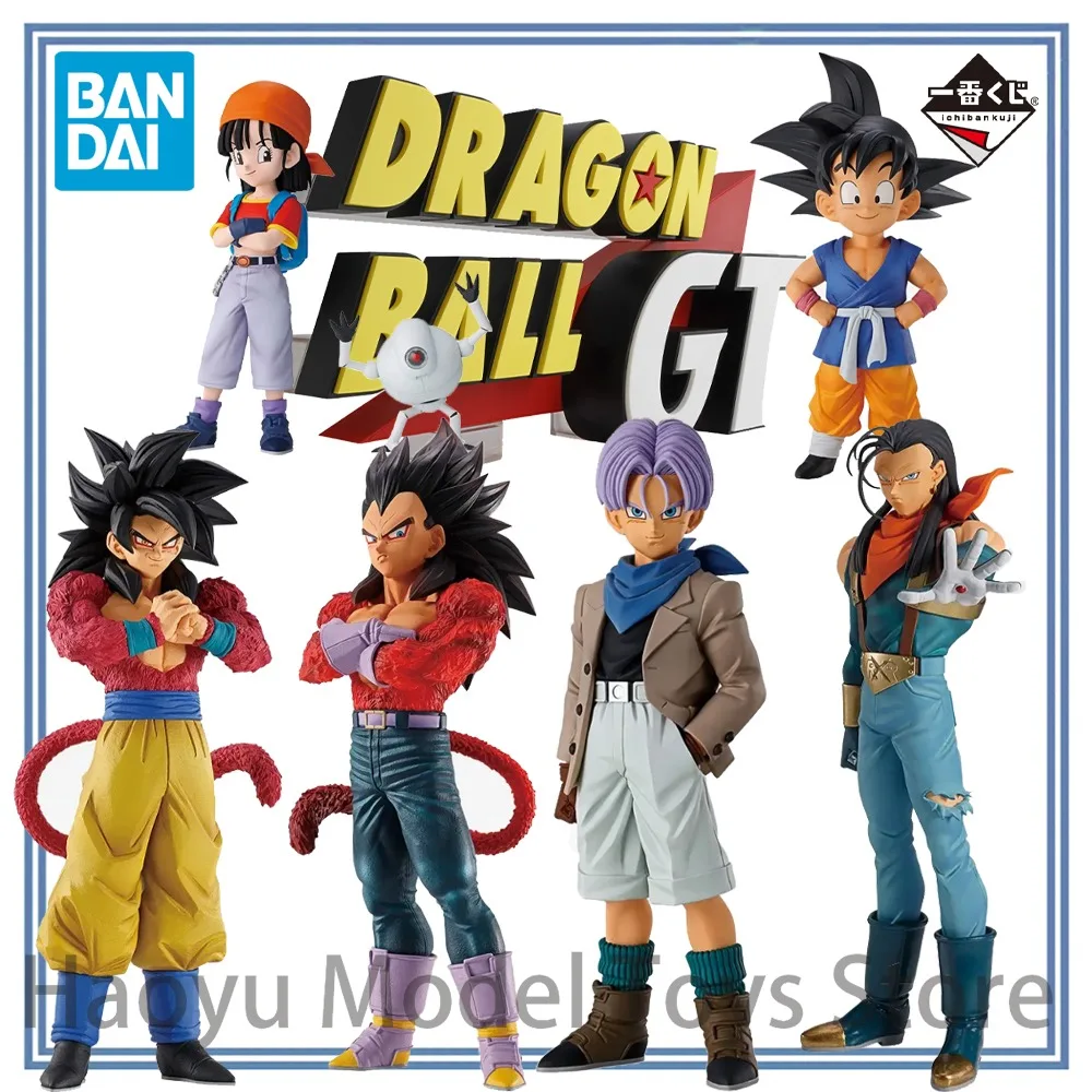 100% Original en Stock Bandai Spirits Ichiban Kuji Dragon Ball GT Son Goku SSJ4 Vegeta SSJ4 Son Goku Trunks Pan Super Android 17