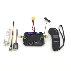 36v longboard drive esc substituto controle mainboard remoto scooter mainboard 10s duplo motor controlador de skate elétrico