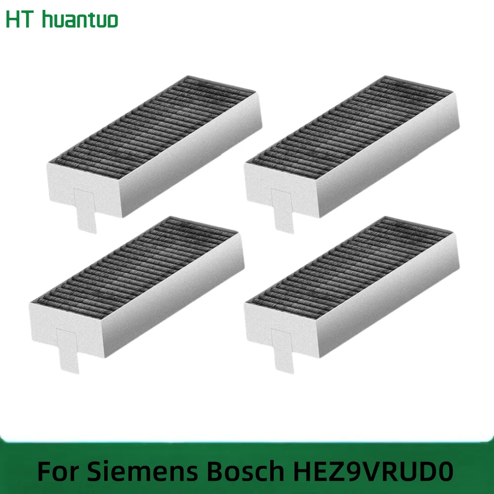 

4pcs for Range Hood Roller Range Hood Activated Carbon Filter Filter, Suitable for Siemens HZ9VRCR0 Bosch HEZ9VRUD0 17004796