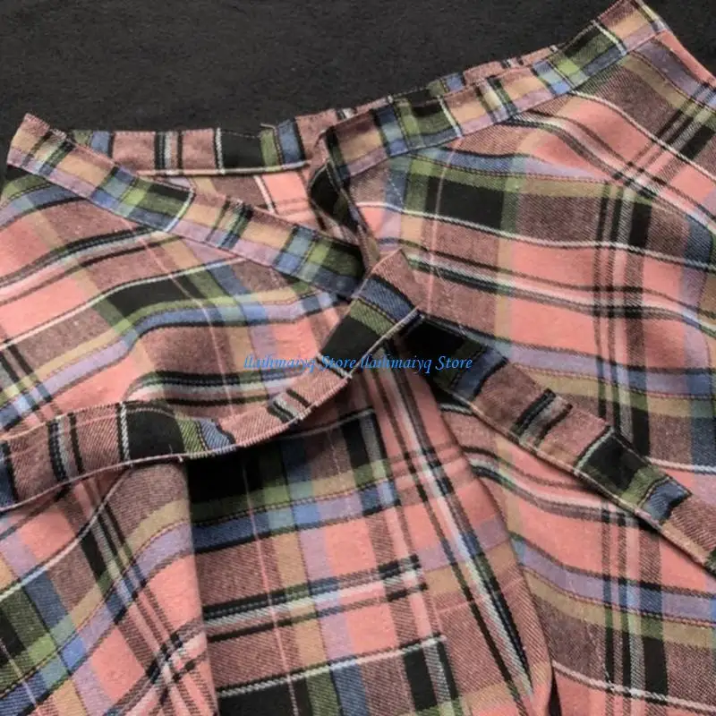 573b เสื้อยืดเลเยอร์เลเยอร์ของปลอมด้านล่างกวาดเสื้อเชิ้ตสายกระโปรงครึ่งกระโปรงยาวครึ่งกระโปรง