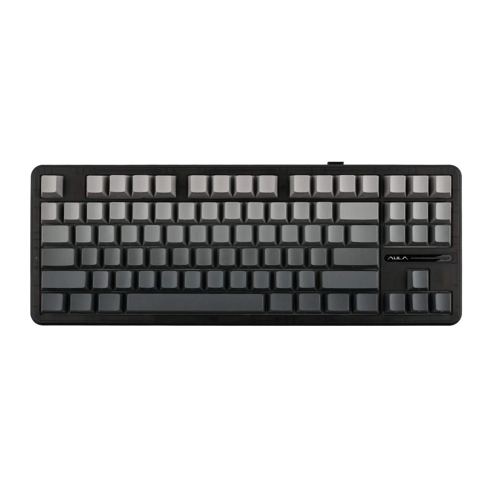 AULA F87pro Tri-mode Connection Gaming Keyboard 87 Keys Side-engraved PBT Keycaps Wireless Mechanical Keyboard