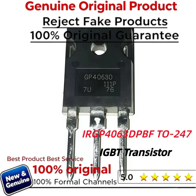 2-5-10pcs 100% New Imported Original IRGP4063DPBF GP4063D IRGP4063D   IGBT Transistor  600V 96A TO-247