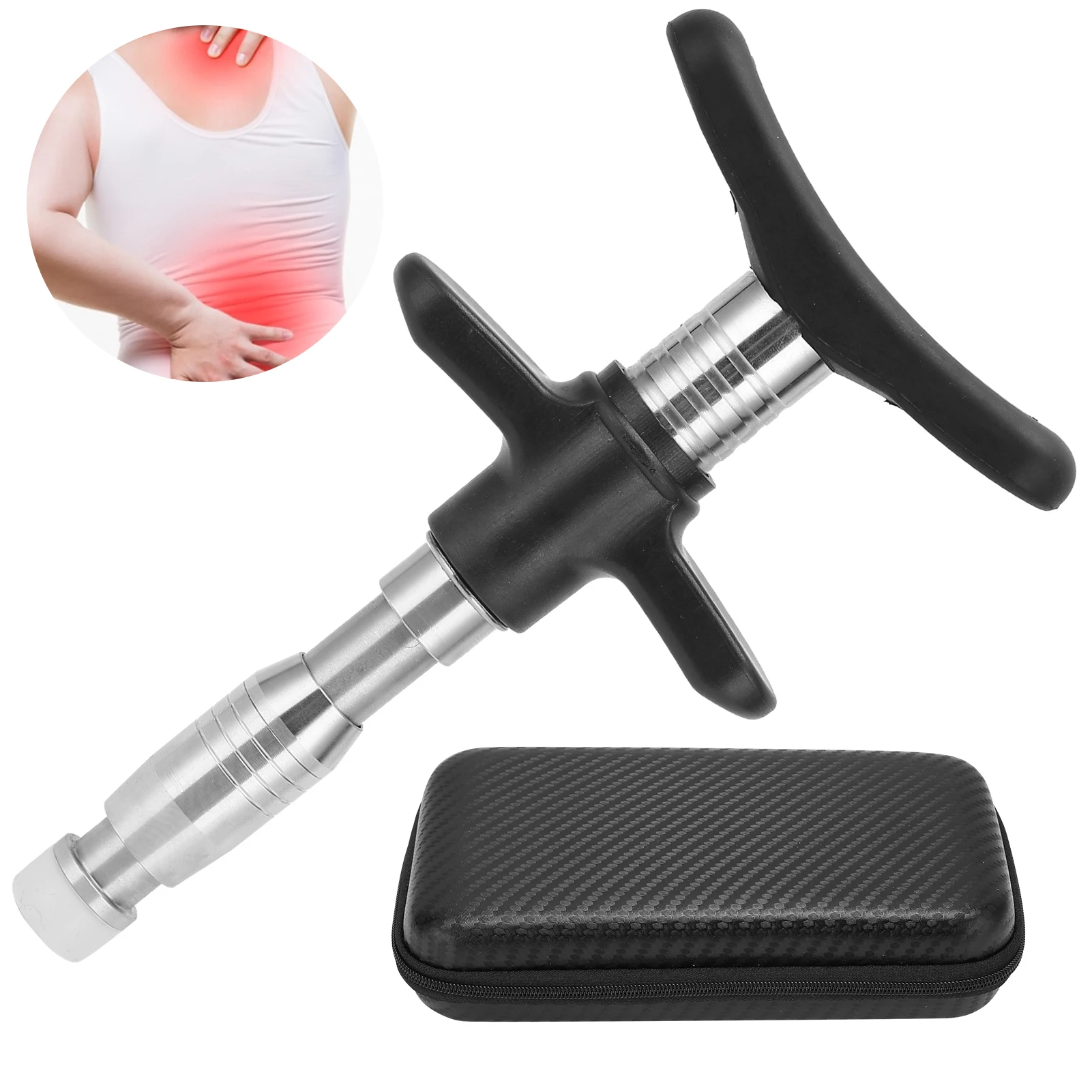 Manual Spinal Massager Single  Spine Correction Spine Adjustment Massage Device Spine Adjustment Tool Manual Spine Massager