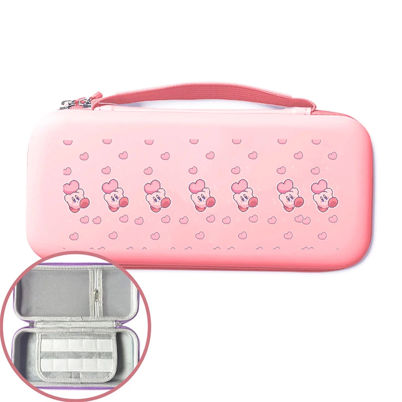 Torba Kirby na konsolę Nintendo Switch 2, anime, odporna na wstrząsy i upadki, etui ochronne na konsolę NS2, akcesoria.