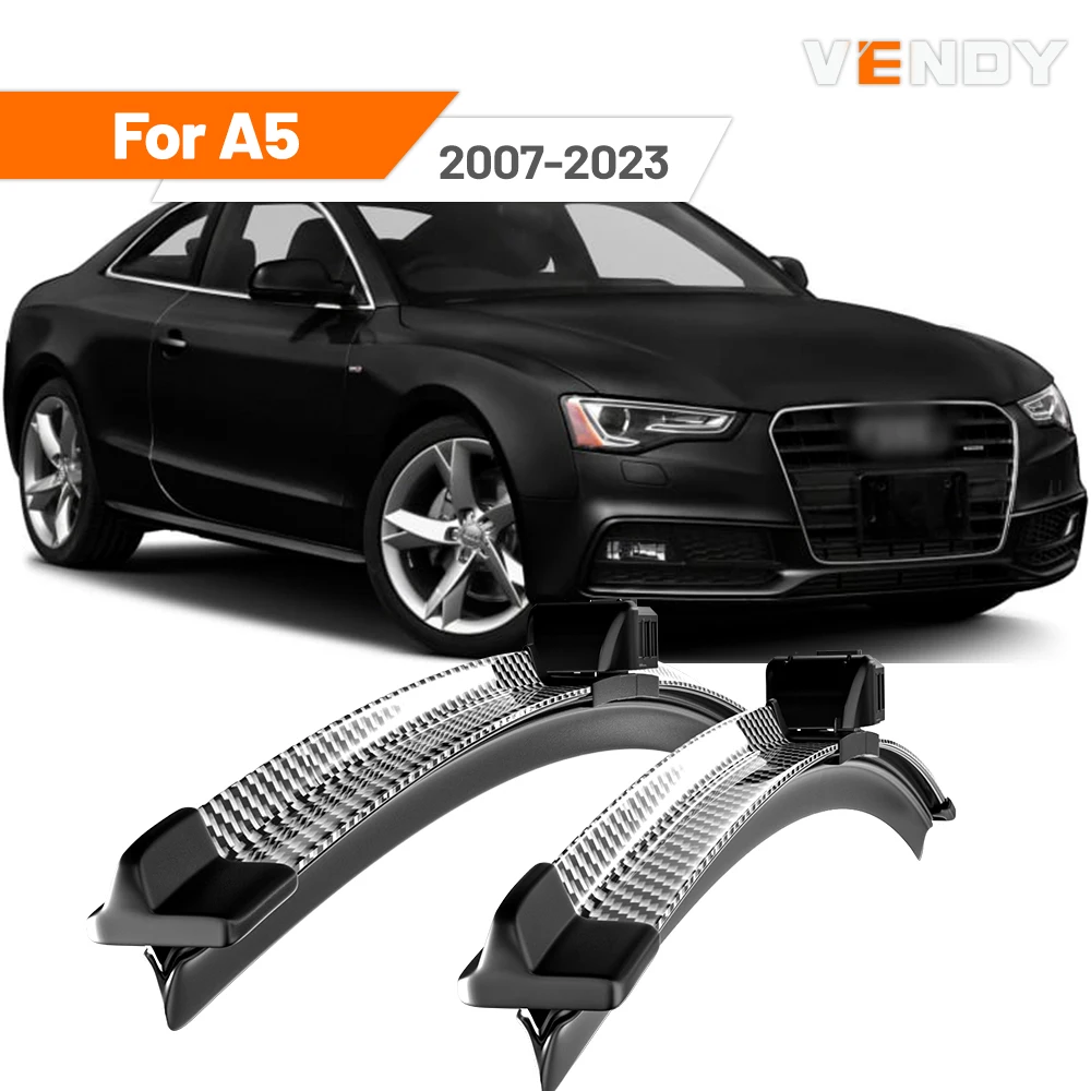 Für Audi A5 2007-2023 2008 2009 2010 2011 2013 2014 2015 2016 2017 2018 2 Stück Frontscheibenwischerblätter Scheibenwischer