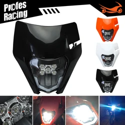 2024 New Motorcycle LED Headlight Headlamp Head Lamp Light For KTM EXC EXCF SX SXF XC XCF XCW XCFW 530 450 350 300 250 150 125