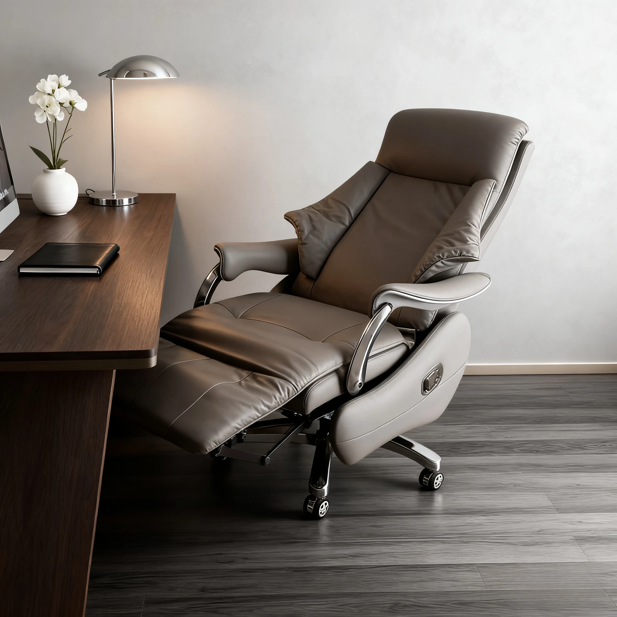 

Роскошное кожаное офисное кресло для спальни, удобное домашнее вращающееся игровое кресло, прочное дышащее бюро, кресло Meuble, мебель