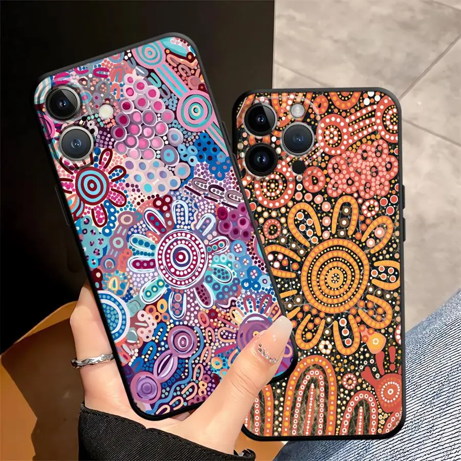 Creative Flowers Funda Phone Cover Case for Apple iPhone 17 Pro Max 11 13 Air 15 Pro 7 8 12 XR XS MAX 14 16 17e view 2