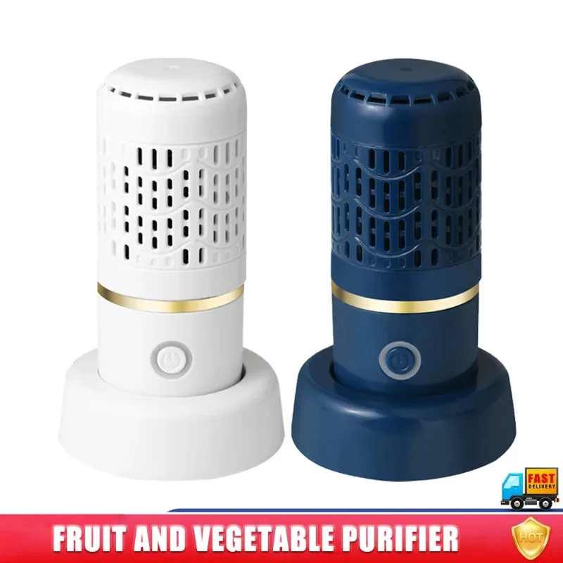Smart Capsule Fruit Vegetable Cleaner Wireless Household Food Purifier Disinfection Machine