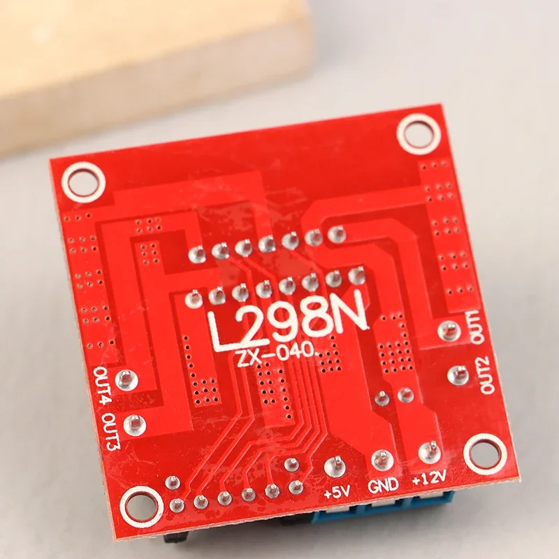 Picture 3: L298N DC Motor Driver Module L298N Stepper Motor Smart Car Robot Breadboard Peltier High Power L298 DC Motor Driver For Arduino