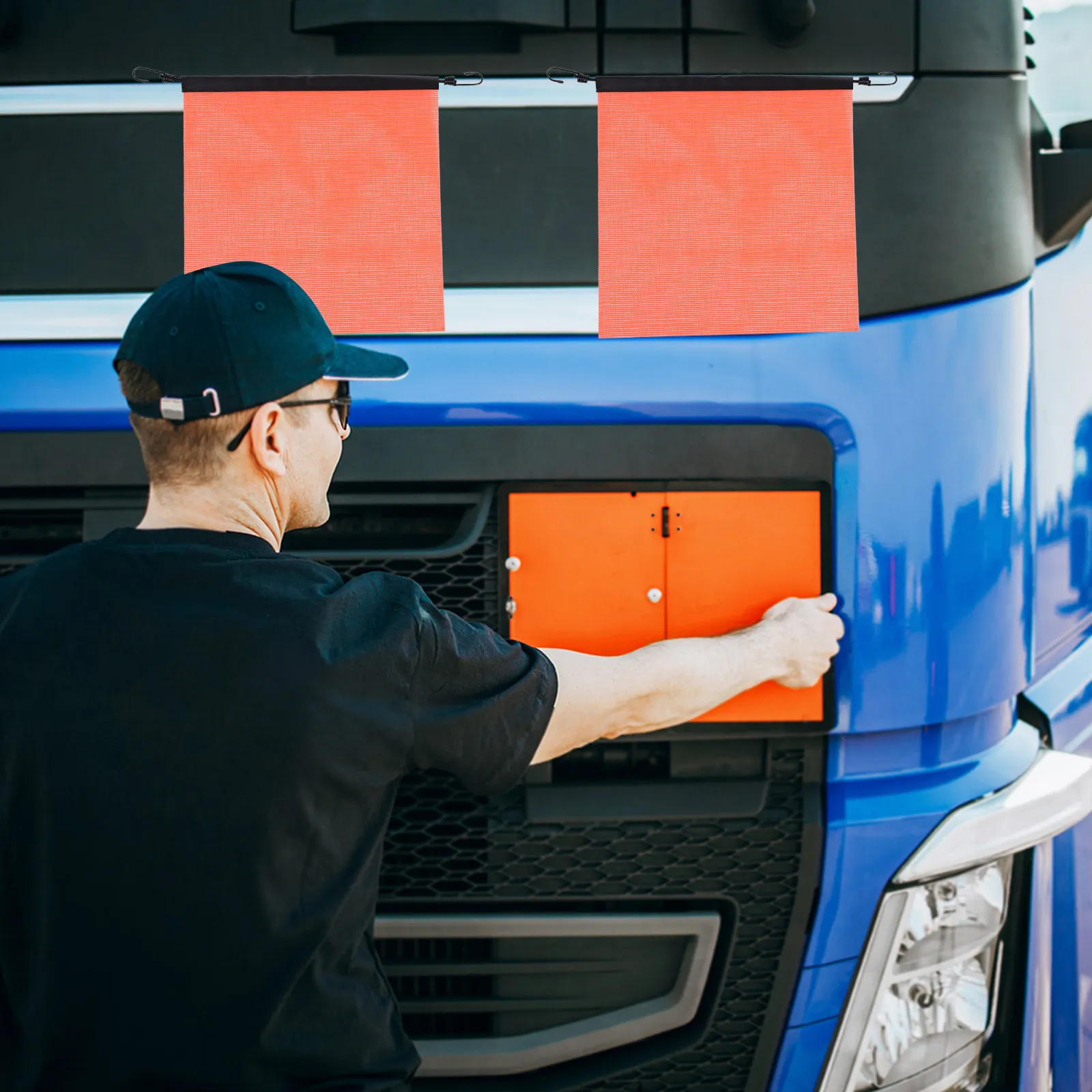 5pcs-high-visibility-safety-flag-orange-mesh-46x46cm-cargo-overhang-dot-compliant-truck-trailer-transport-safety-banner