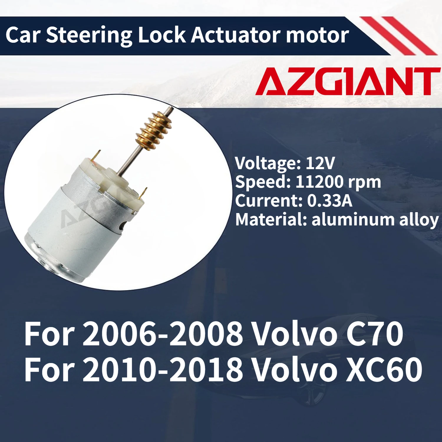

For 2006-2008 Volvo C70/XC60 2010-2018 AZGIANT Car Steering Lock Actuator motor New high-quality parts Auto Accessories OEM