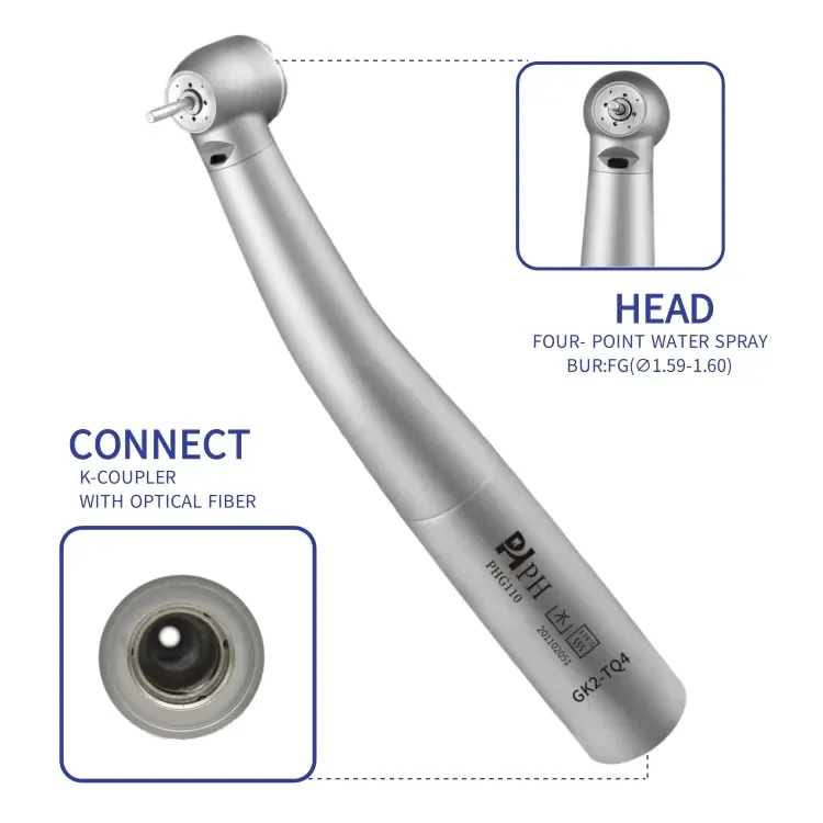 Electric motor high speed lab handpiece den tal fit quick coupling den tal turbine handpiece