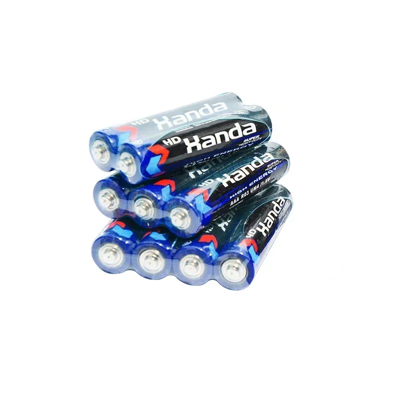 60pcs AAA 1.5V 70mAh Disposable No.7 Carbon Zinc Manganese Dry Battery Suitable for Weight Scale Wall Chart Electronic Clock Toy