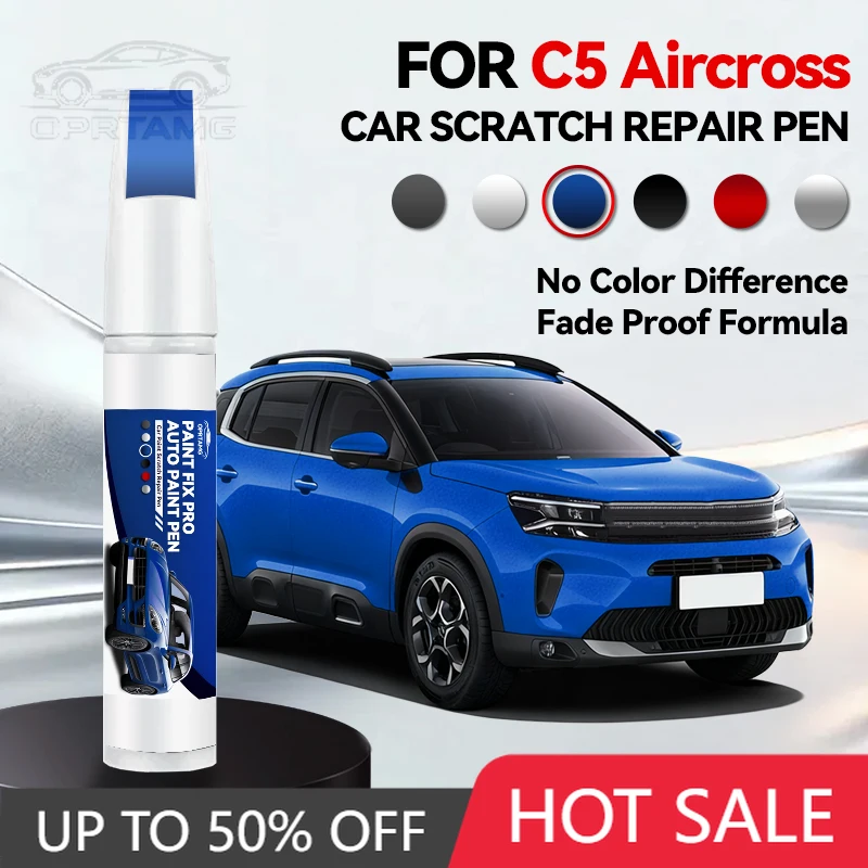Vehicle For Exclusive Use For Citroen C5 Aircross Car Paint Repair Pen Touch Up Scratch Remover DIY Auto Accessories Black KTV W