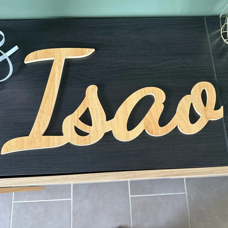 

Custom Nursery name Baby name sign Shower Gift| Cutout baby name Nursery name sign