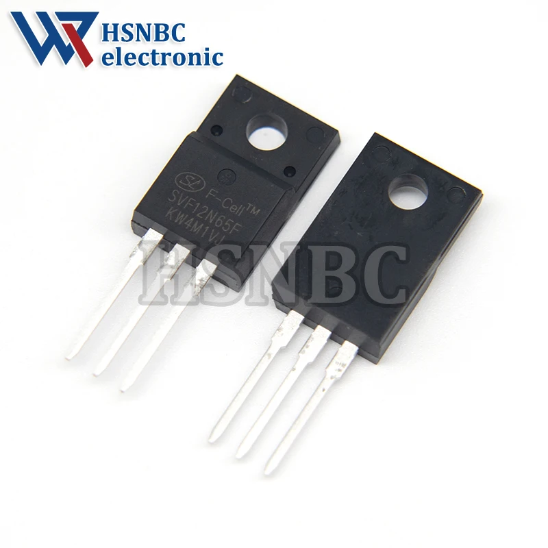 10PCS SVF12N65F 12N65 SVF12N65 TO-220F 12A 650V N-channel Power MOSFET Transistor 100% New Original