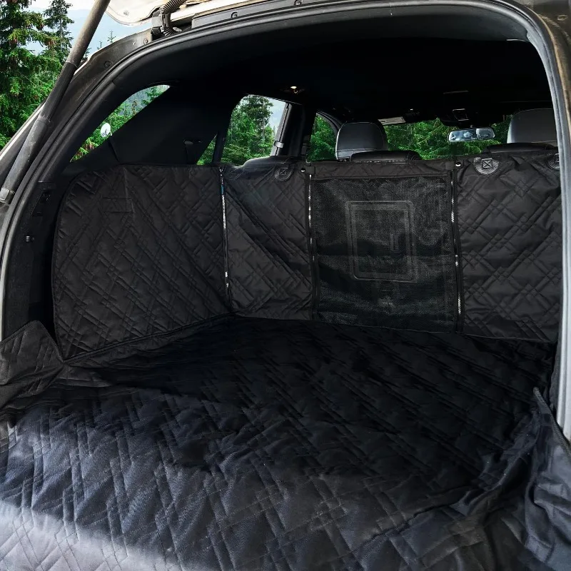 Cargo Liner for SUV - Heavy Duty Pet Trunk Liner Cargo Cover for SUV - Waterproof SUV Cargo Liner for Dogs Hair, Muddy