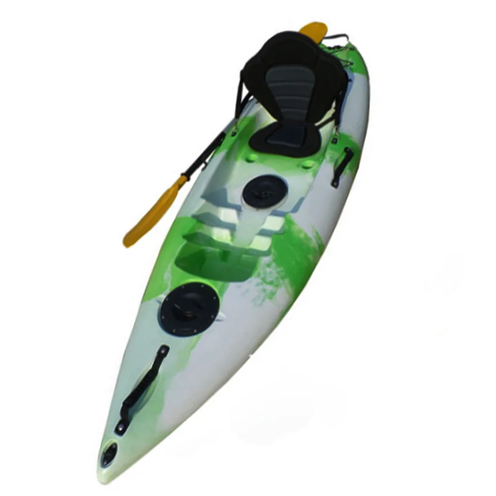 Load-bearing 120KG Single Kayak Open Single Fishing Boat Still Water Boat Single Wooden Boat Plastic