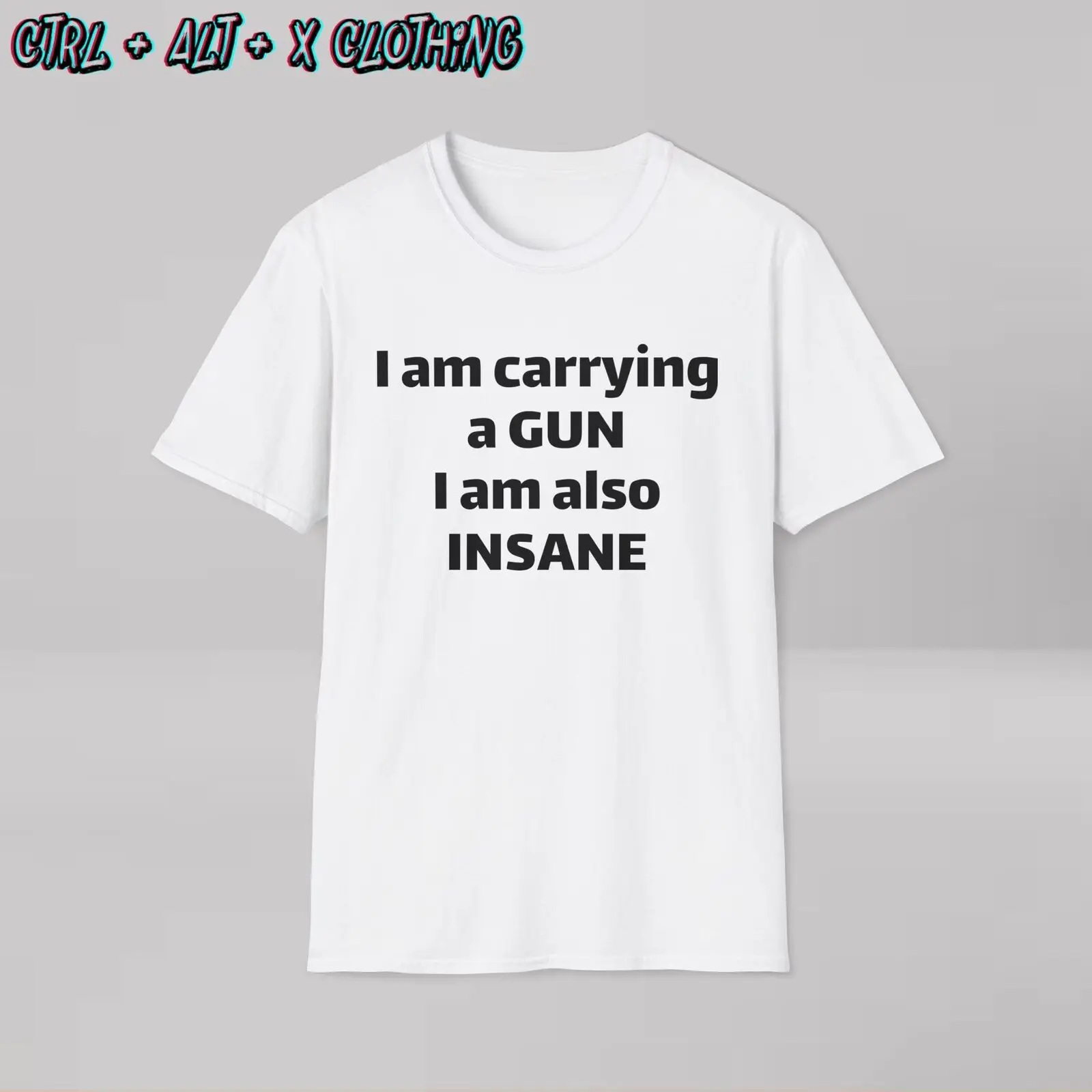 أنا تحمل أنا أيضا مجنون ، مضحك بندقية القطن